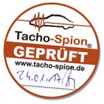 Tacho-Spion Logo und Siegel